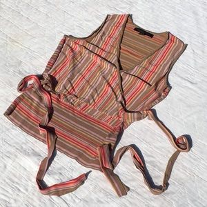 Vintage Express wrap top